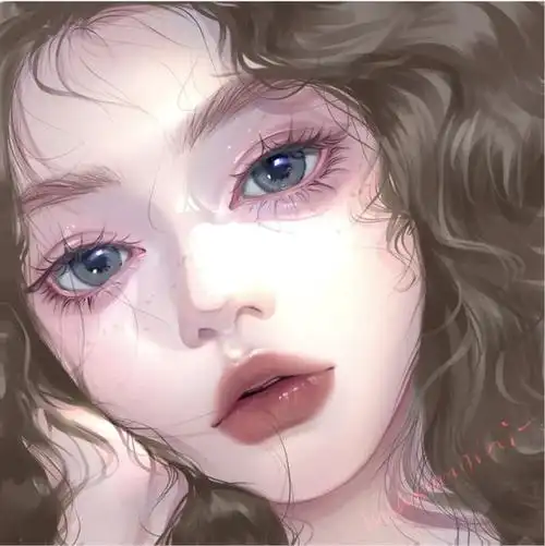 女生图片,女生图片动漫霸气(一组超仙超有气质的手绘女生头像)