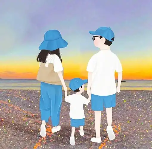 亲子头像一家三口