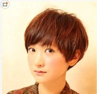 圆脸没下巴短脸的女生适合什么样的发型和刘海.,长发短发都可以