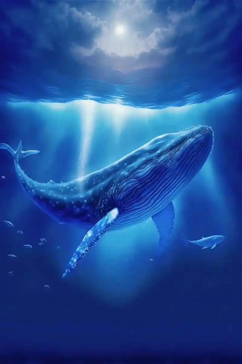 一鲸落 万物生 前后两次在梦境中触碰鲸鱼的真身 海多宽鲸多大 - 抖音