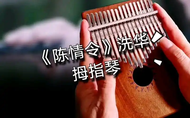 【拇指琴】陈情令～洗华