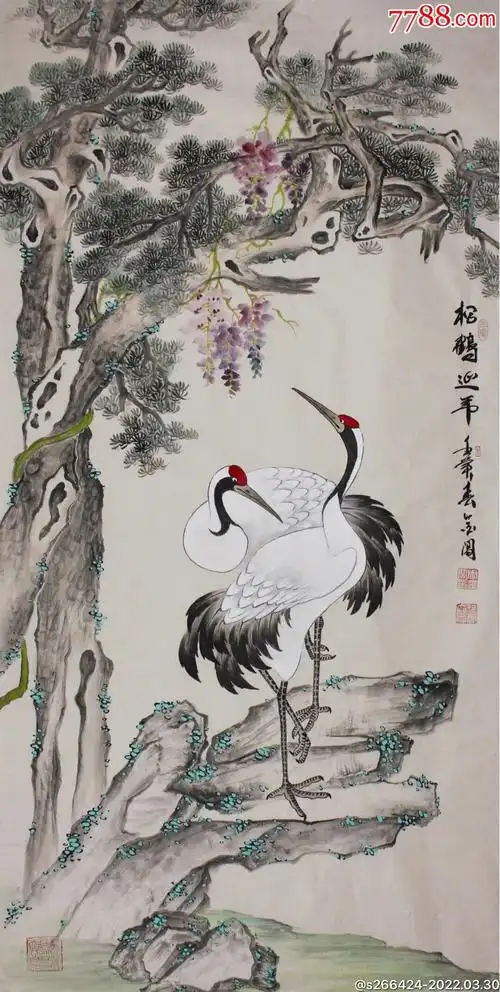 周金阊松鹤延年