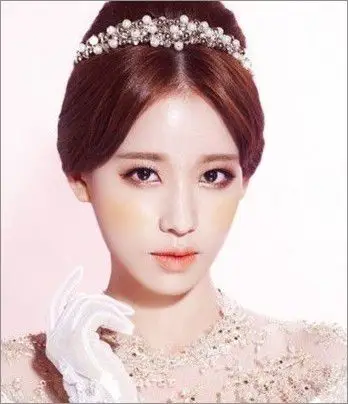 超美韩式新娘发型演绎浪漫之秋