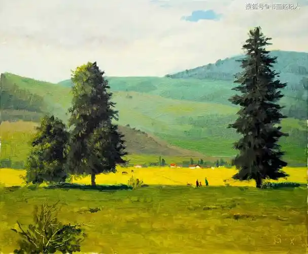 中国写实风景油画领军人——王功学_人民大会堂