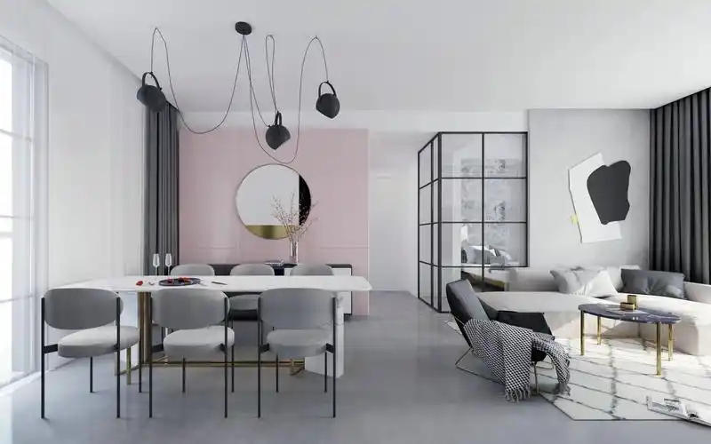 104㎡ 现代北欧风 | 明亮温馨,简约而舒适的生活格调!