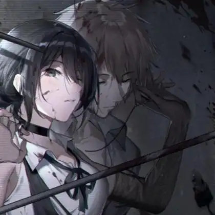 抑郁头像伤感动漫情侣