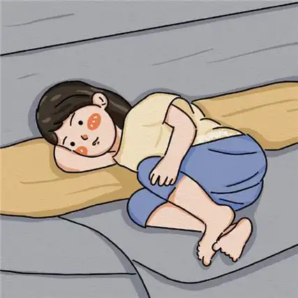 周末宅家慵懒状态卡通素材合集人间真实周末宅家状态