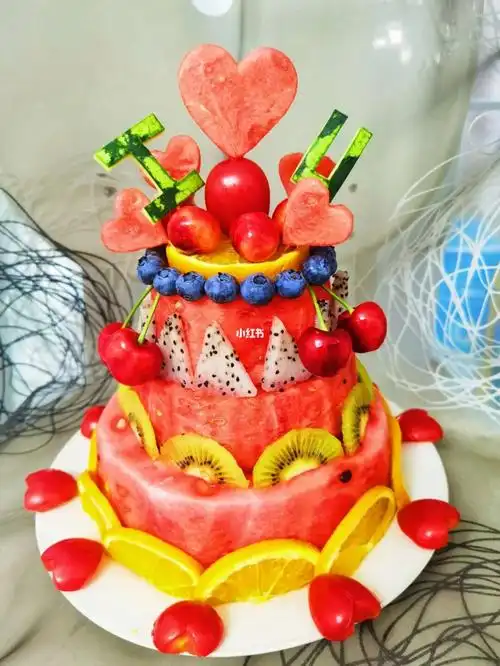 diy水果蛋糕