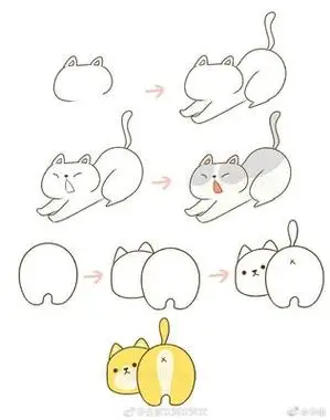 小萌物简笔画 - 简单简笔画