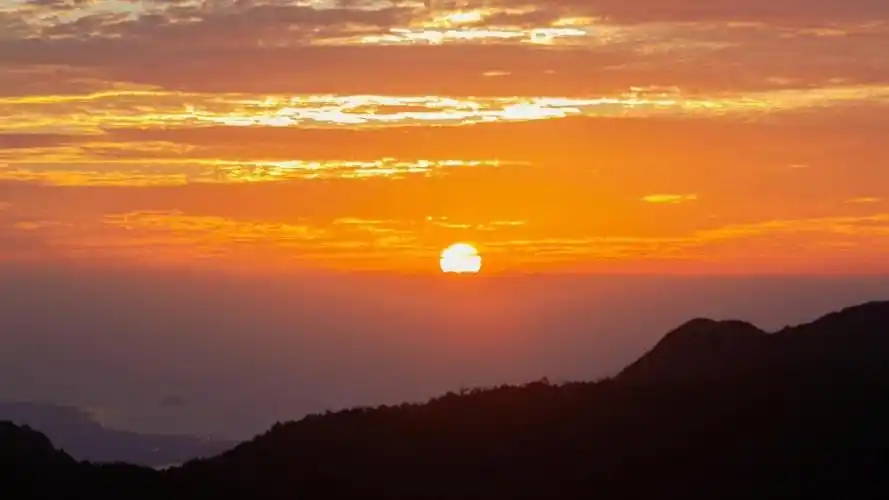 抖音超火晚霞夕阳美景,高清壁纸,风景图片-回车桌面