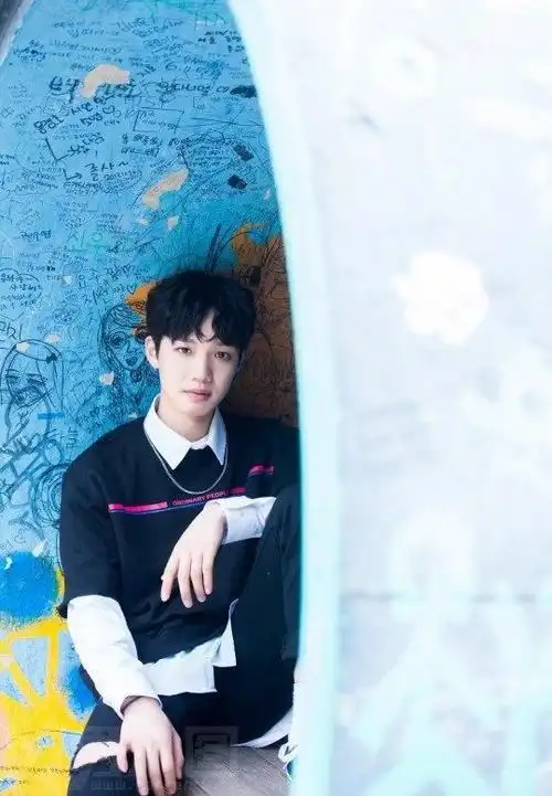 肌肉男:produce101第二季人气练习生林煐岷-小虾米