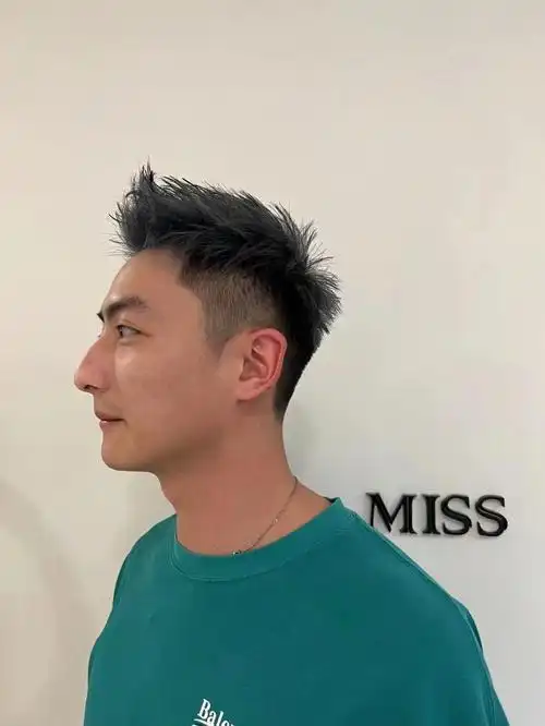 最帅铅笔灰发色