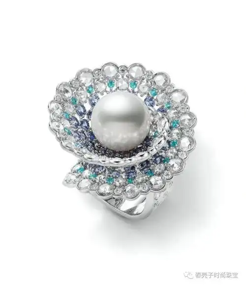 如此惊艳的设计,御木本"向大海致敬"|珍珠|钻石|宝石|珠宝首饰