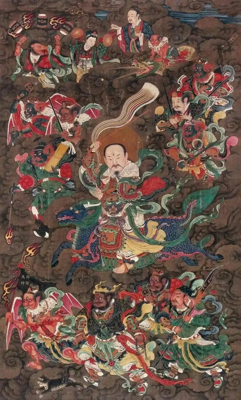 雷祖,又称九天应元雷声普化天尊,是中国民间信仰及的