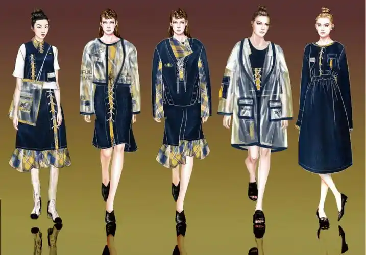 入围揭晓2019首届成都服装设计新人奖大赛入围名单毕业作品效果图