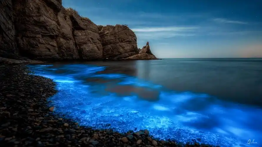 壁纸分享 | 把星星撒入大海,让蓝色的梦坠入人间_康启超_索尼_地点