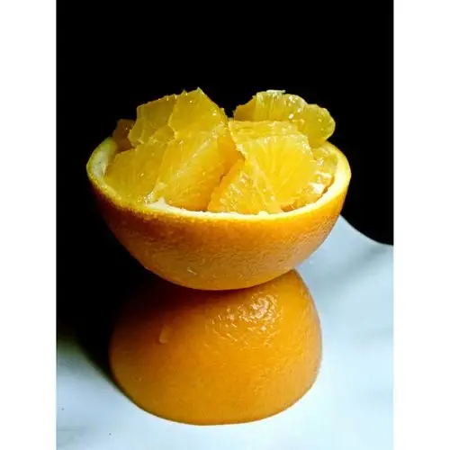 米油盐酱醋做的橙子果粒杯