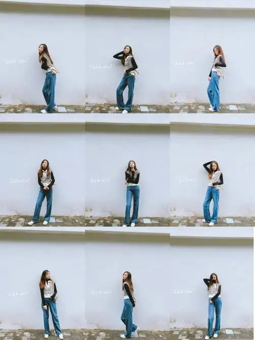 九个超简单随意的拍照姿势来了站姿拍照