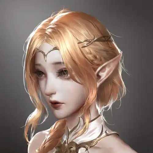 精灵女|插画|游戏原画|久吉fg - 原创作品 - 站酷 (zcool)