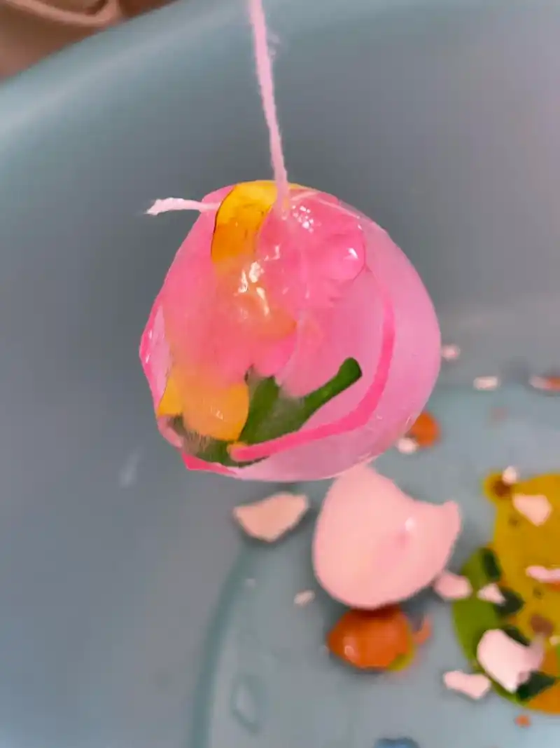 小孩想要冰灯自己做一个