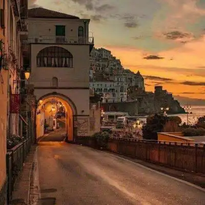 简约复古文艺风景头像