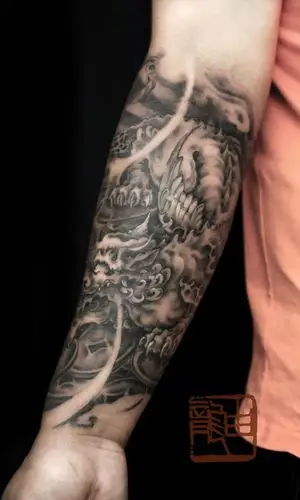 貔貅纹身图案的寓意