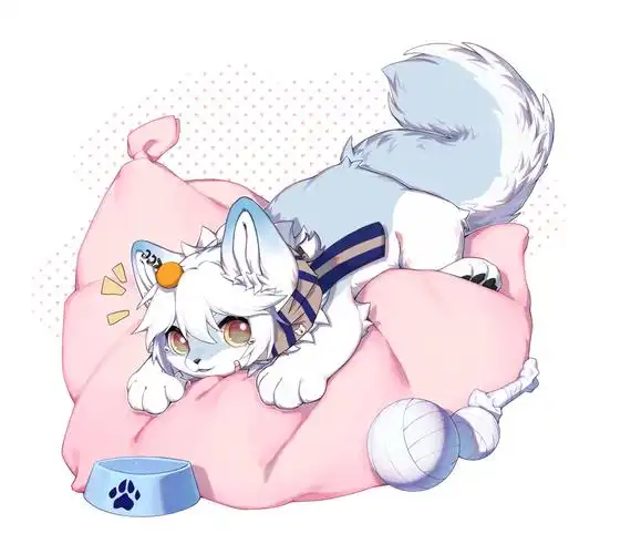 兽设壁纸约稿 - 米画师