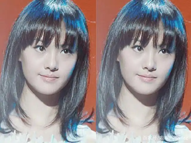 郑爽18岁的老照片已经曝光,这与今天的照片不同