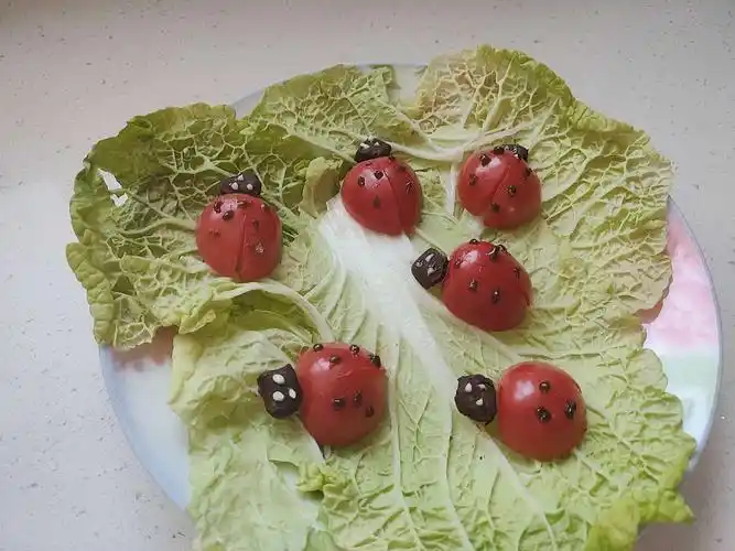 红星幼儿园"果蔬变变变"——教师线上蔬果创意主题活动!