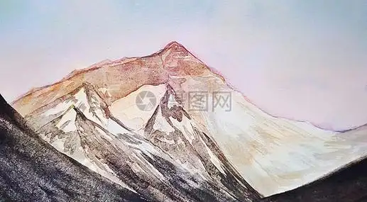 西藏珠穆朗玛峰图片