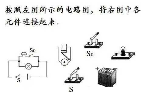 赵老师物理:如何根据电路图连接实物图
