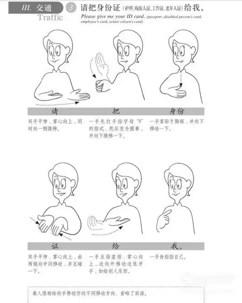 图文教学简单手语一学就会