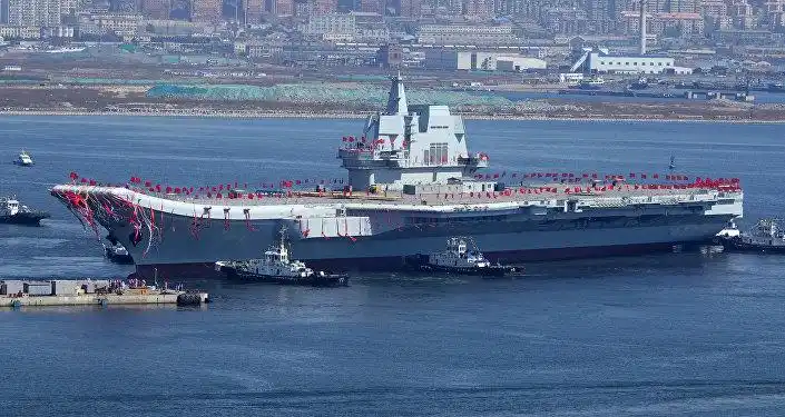 中国国产首艘001a型航母