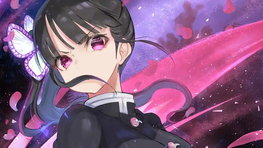 鬼灭之刃 栗花落香奈乎 tsuyuri kanao 4k壁纸