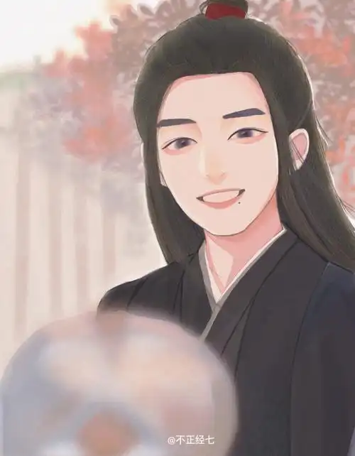 肖战动漫魏无羡图源见水印陈情令壁纸背景头像