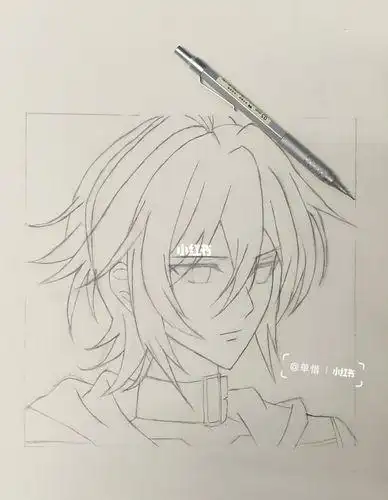 超详细人物素描教程彩铅和铅笔画动漫人物 看看都认识谁二次元铅笔画