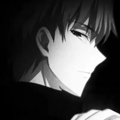 丧系动漫头像男生冷酷黑暗系忧郁血腥头像