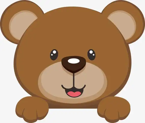 可爱卡通小熊
