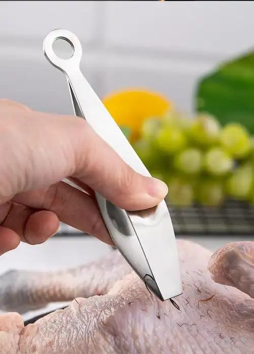 拔毛神器猪毛鸭毛猪毛夹子拔毛器去鸡毛鸭毛家用除毛钳夹胡子拨鸡鸭