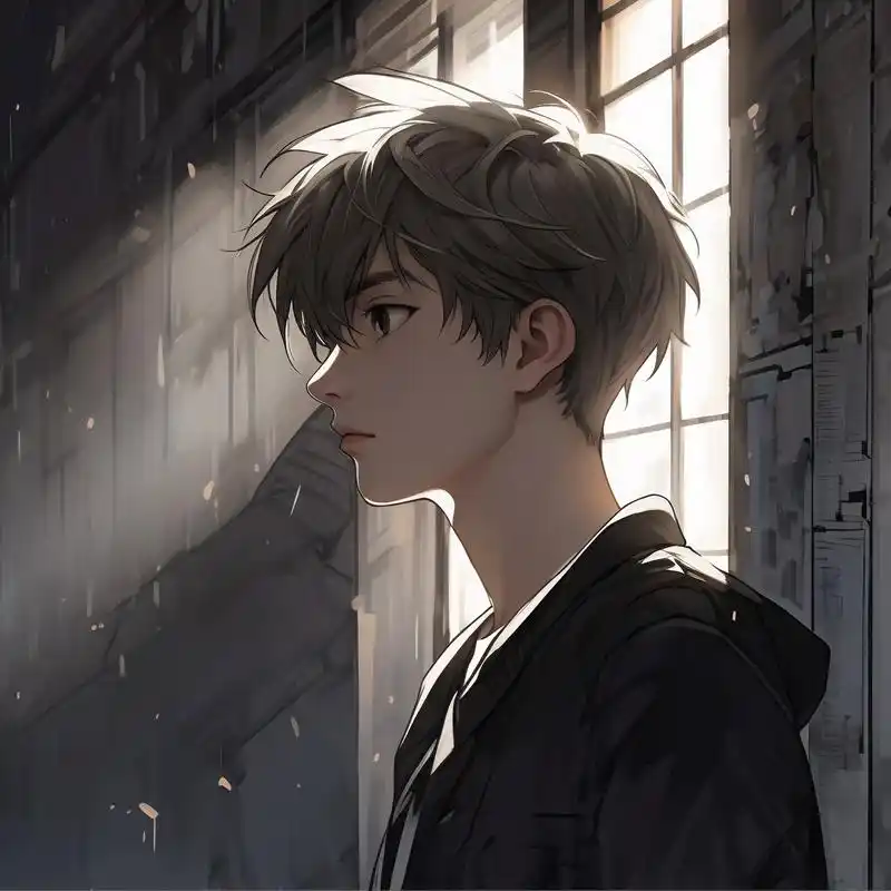 绝美侧颜94,漫画男生头像