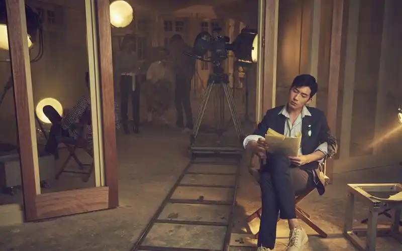 井柏然帅气成熟男人写真电脑壁纸 井柏然,明星帅哥,男演员,时尚写真