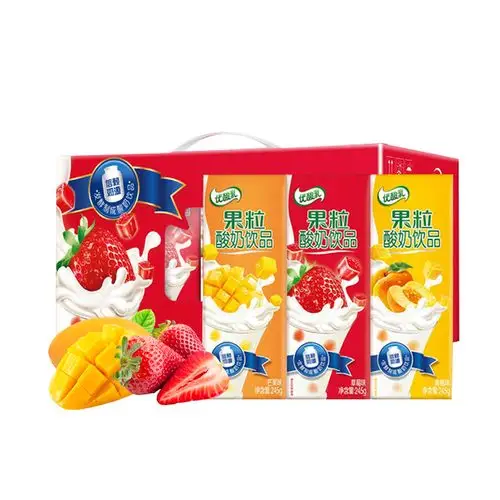 伊利果粒优酸乳真果粒245g12盒
