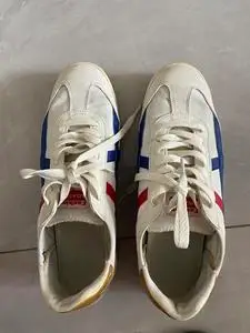 aisassa鬼冢虎鞋 阿甘鞋 春夏运动鞋男款 42码