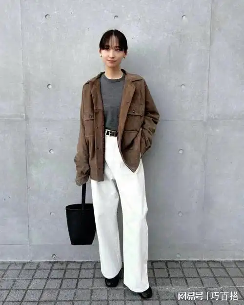 初春穿衣风格别乱选!日系街头女生造型值得借鉴,休闲慵懒有格调
