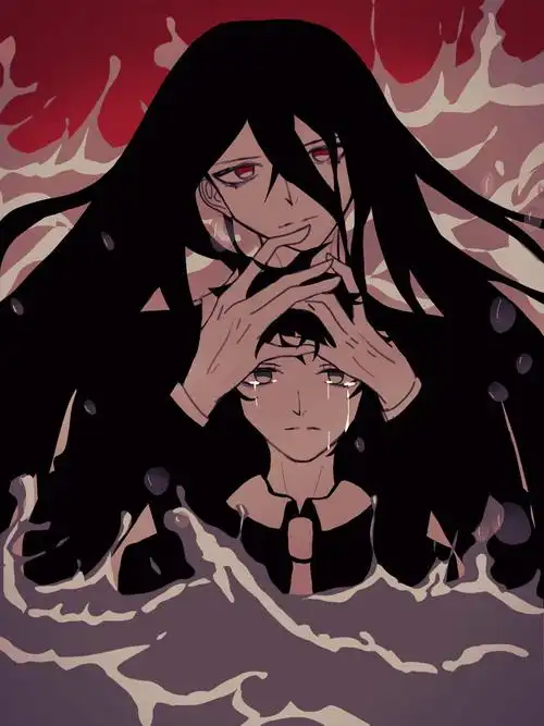 弹丸论破● 日向创● 狛枝凪斗● 狛日手机屏幕好小,画的我头晕眼花