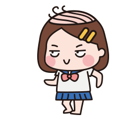 秃头少女系列表情包