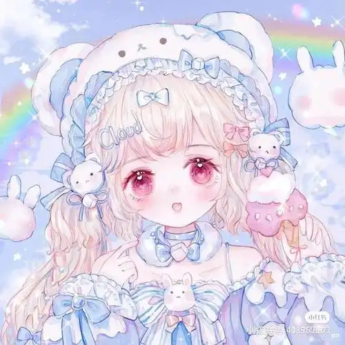 少女心仙气二次元头像