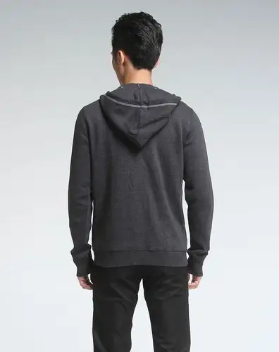 阿佐巴a.zorba深灰色时尚连帽长袖卫衣外套12401007-705_唯品会