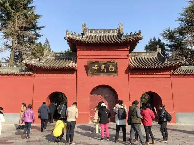 白马东来传佛音访洛阳白马寺访古
