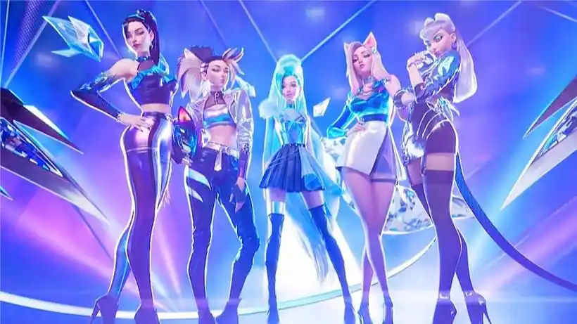 kda女团 5个分别是谁啊,英雄联盟手游免费送英雄了,kda女团5大美女